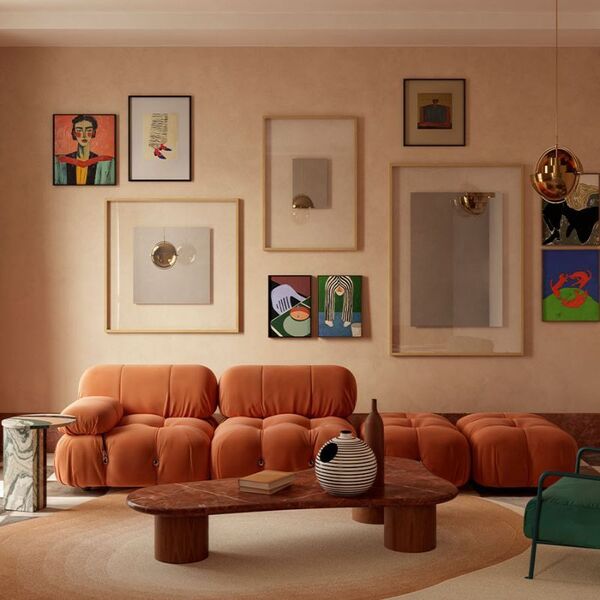 Miroir salon contemporain