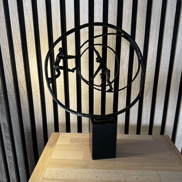 Sculpture bronze moderne