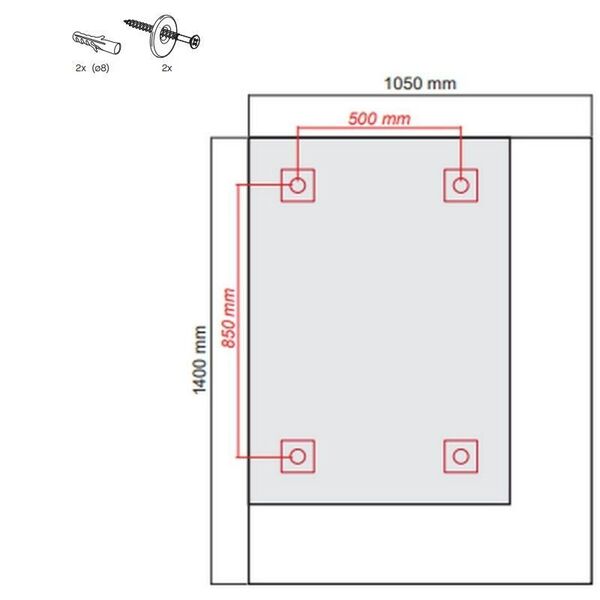 Miroir déco design
