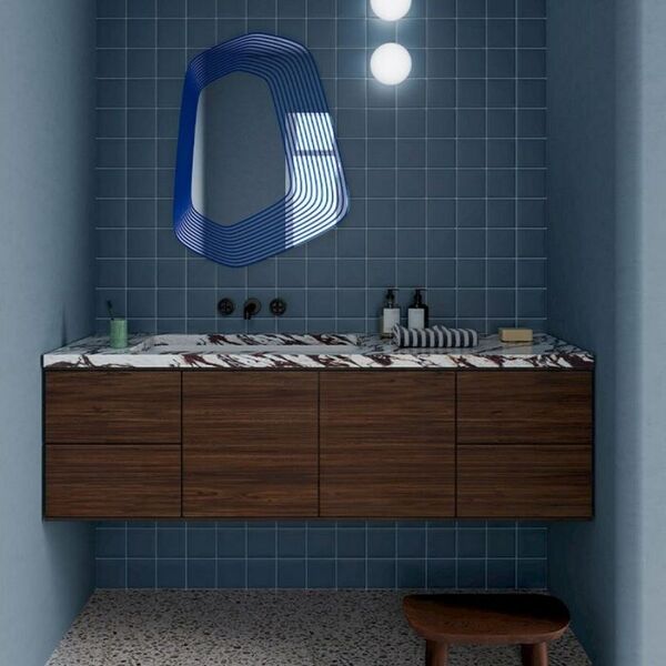 Miroir bleu