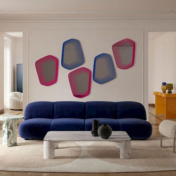 Miroir bleu
