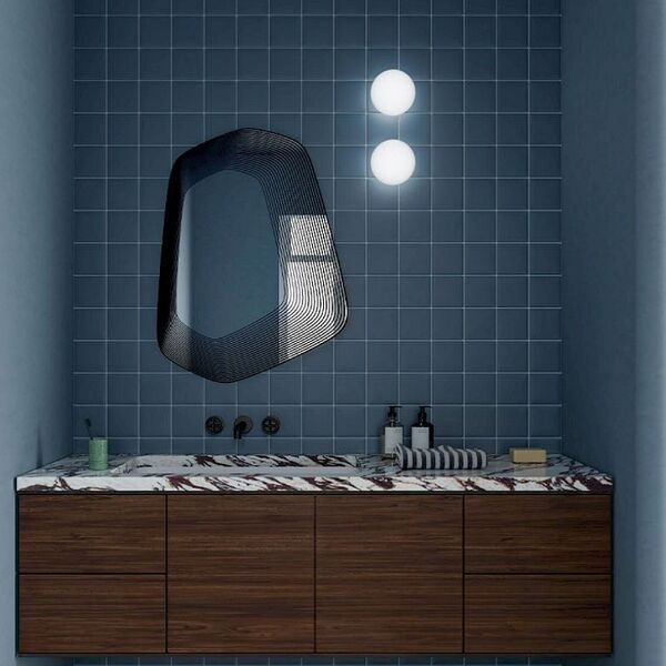 miroir mural noir