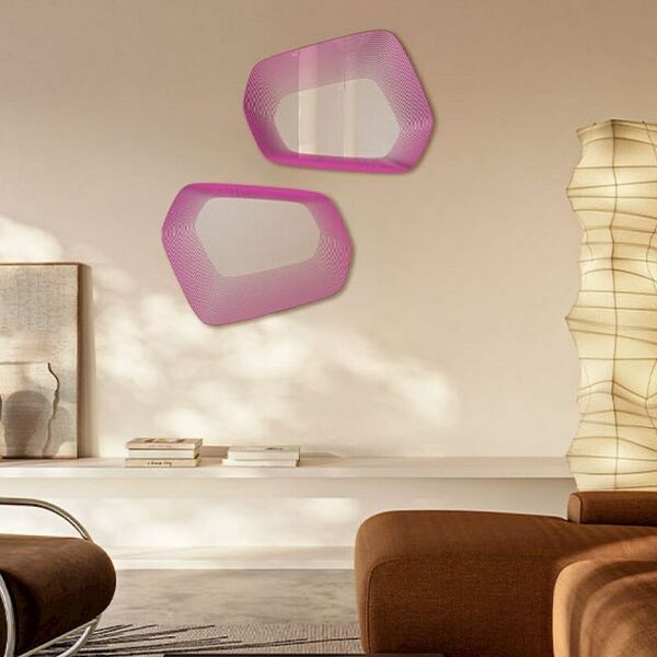 miroir rose