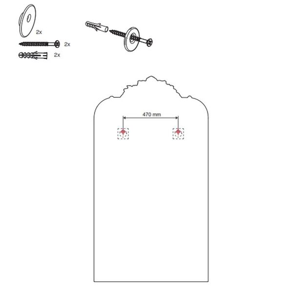 grand miroir baroque