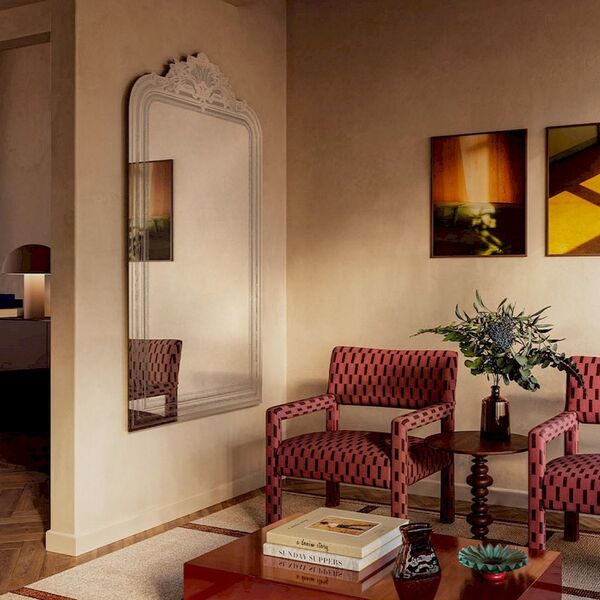 grand miroir baroque