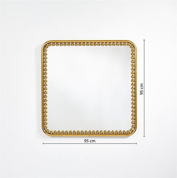 grand miroir doré