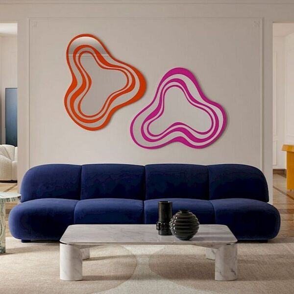 Grand miroir moderne