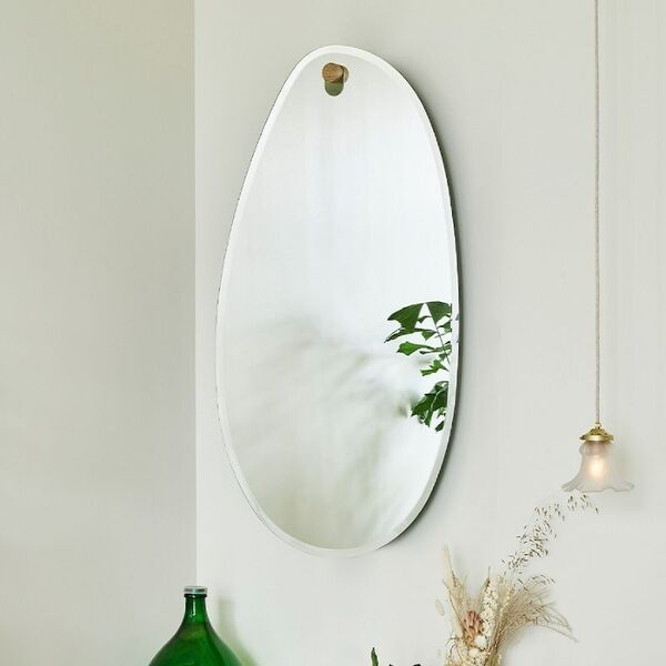 Miroir design ovale