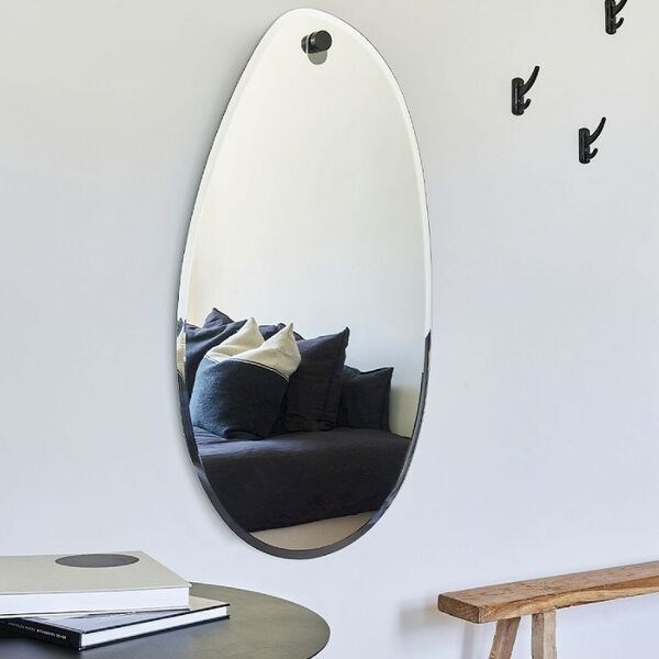 Miroir design ovale