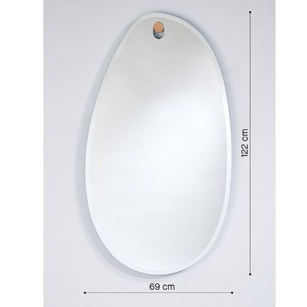 Miroir design ovale