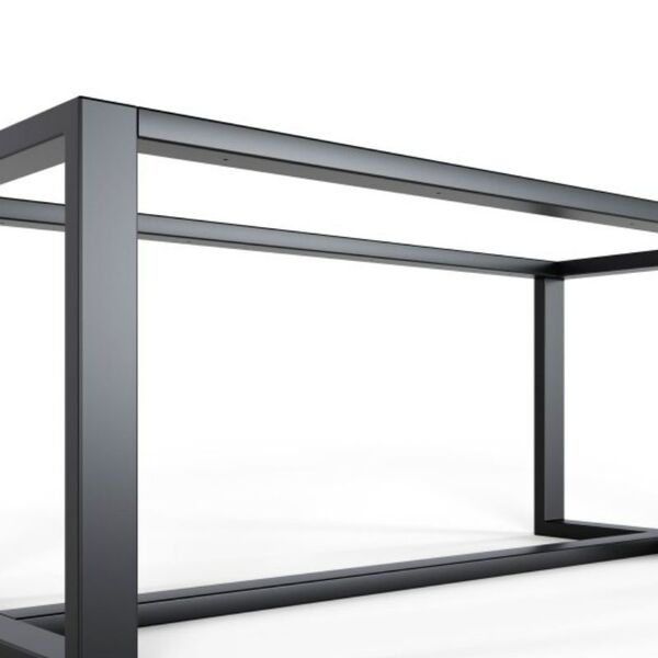 structure de table métal