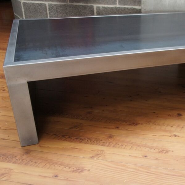 table basse style industriel