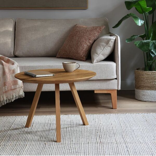 Set de 2 tables basses bois