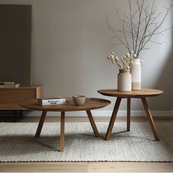 Table d'appoint chêne massif