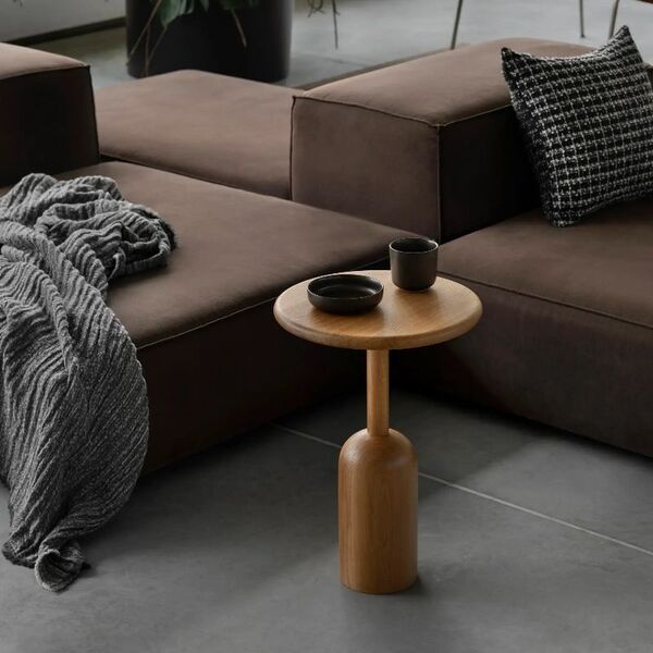 Table chevet bois design