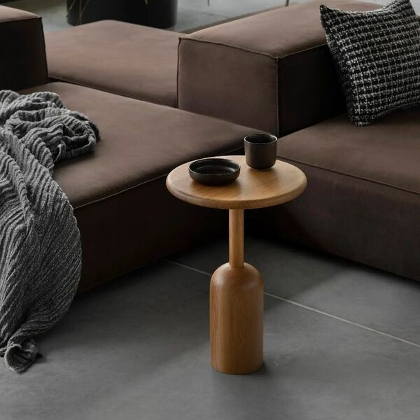 Table de chevet noire