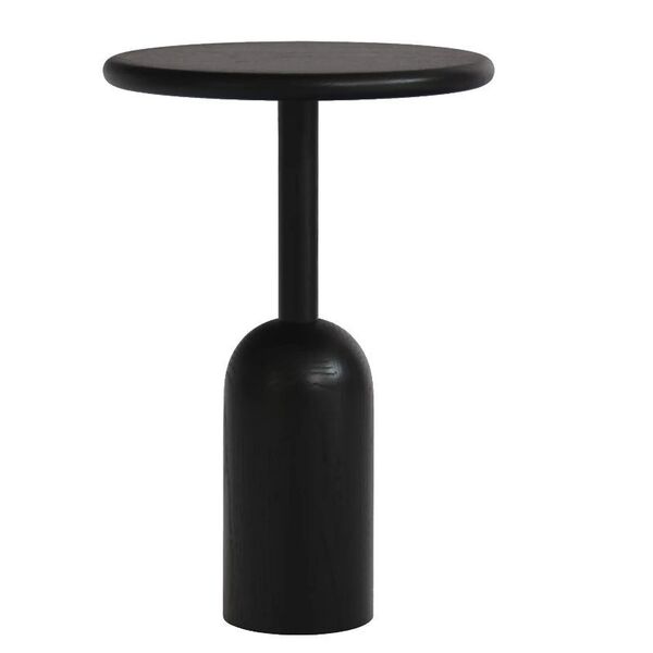 Table de chevet noire