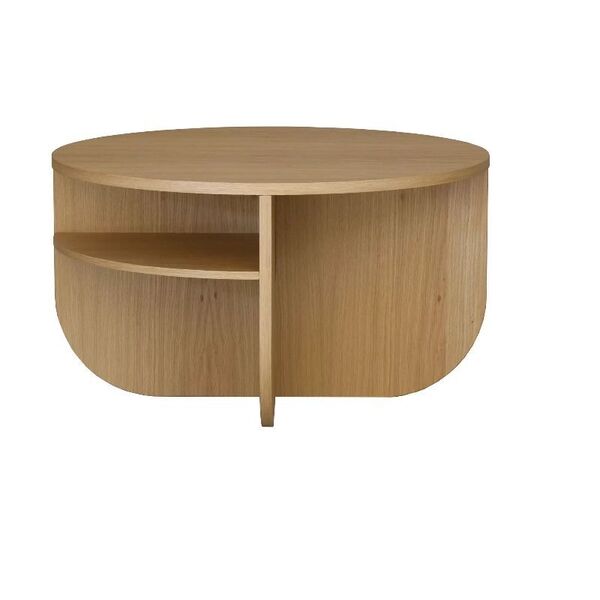 Table basse bois ronde