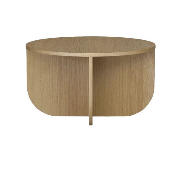 Table basse bois ronde