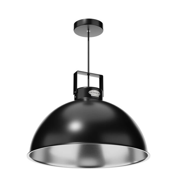 Suspension métal noir