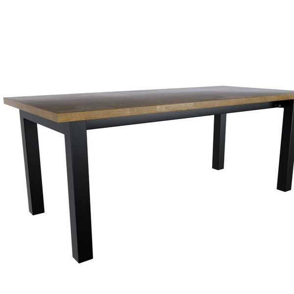 Pieds métal avec 2 barres