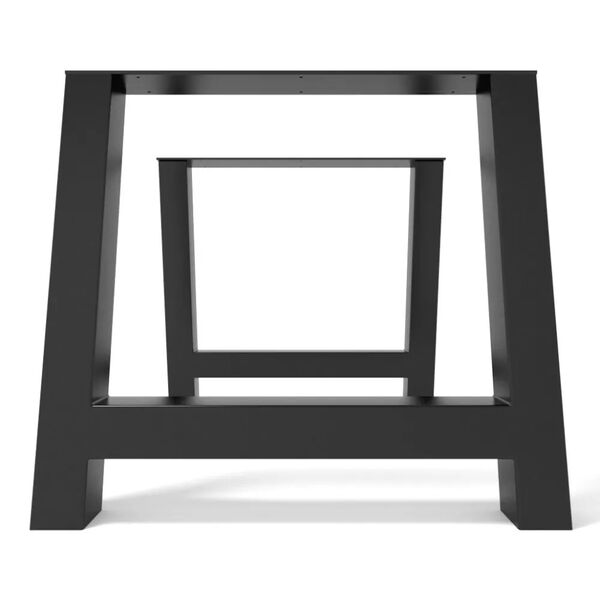 pied de table metal noir