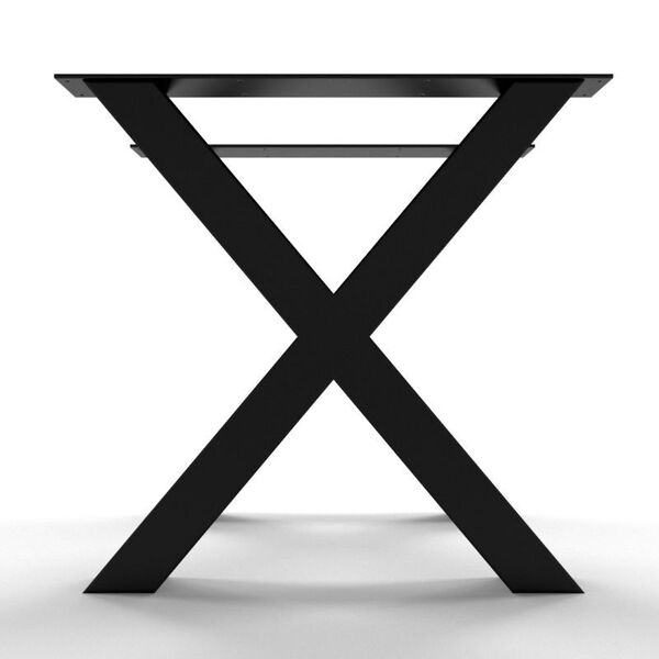 Pied de table en x