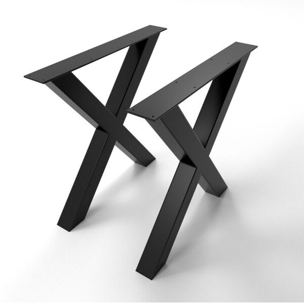 Pied de table en x
