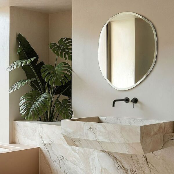 miroir forme irrégulière