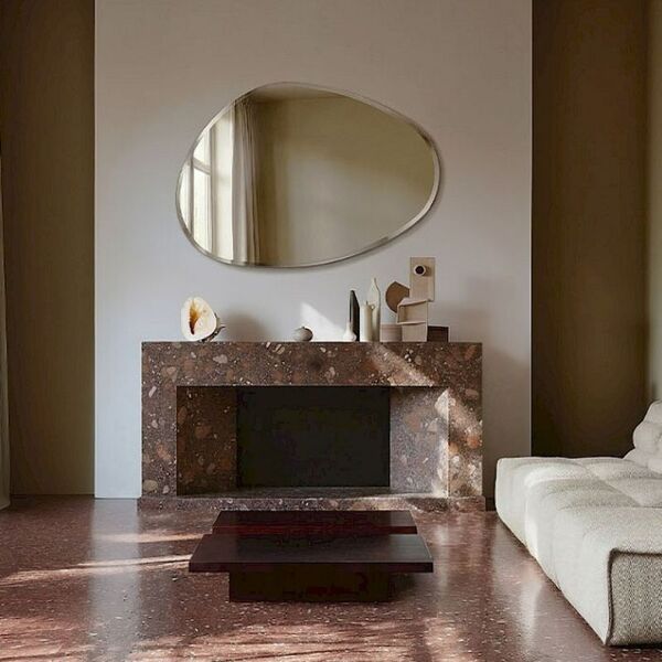 Grand miroir organique