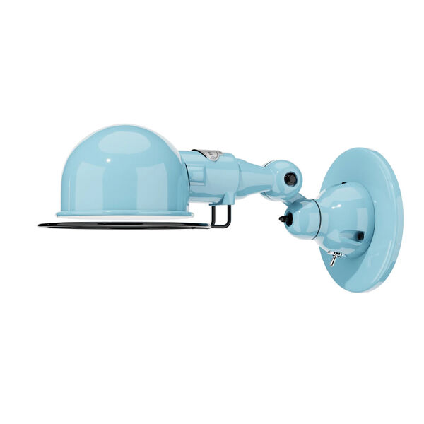 applique murale bleu