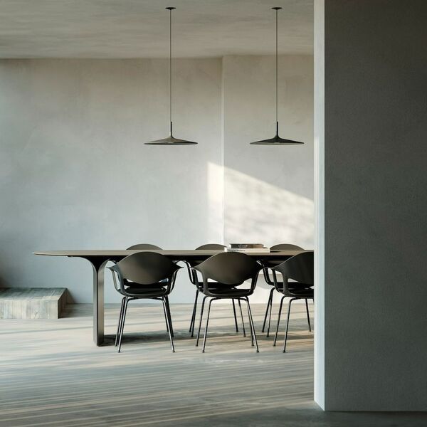 Table à manger céramique et métal