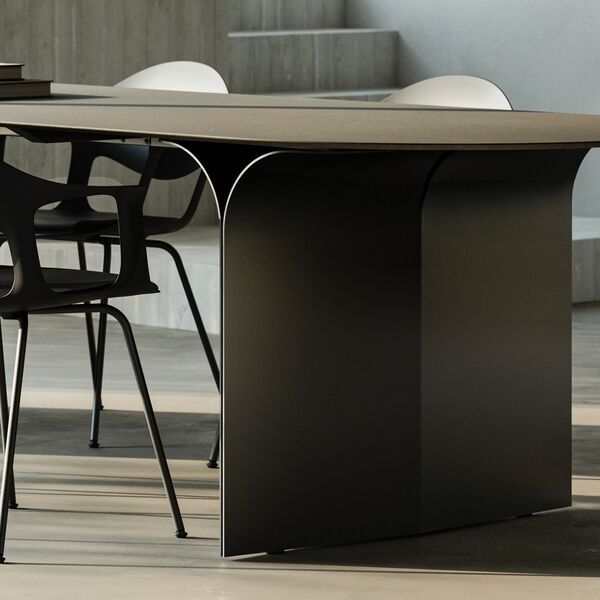 Table à manger céramique et métal