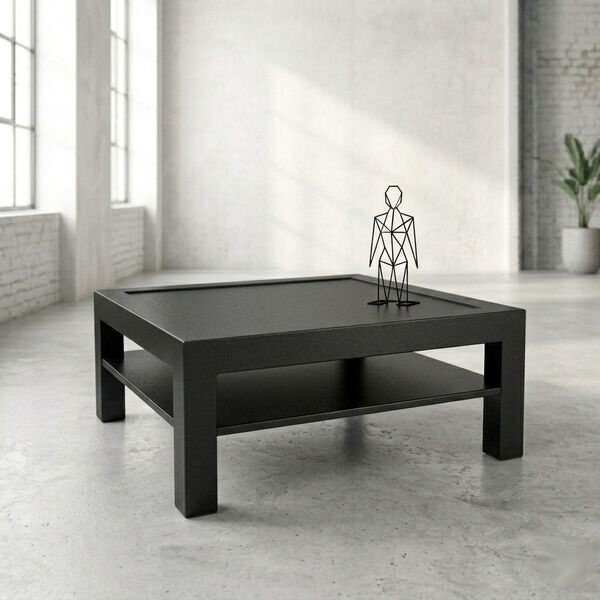 Table basse métal design