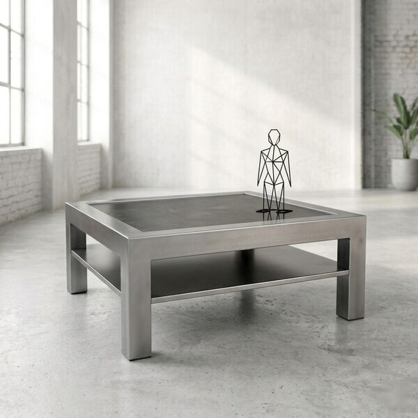 Table basse métal design