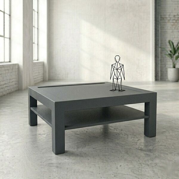 Table basse métal design