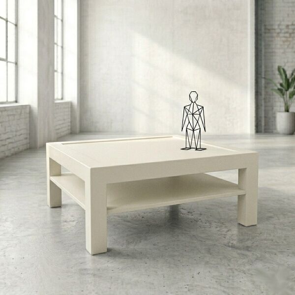 Table basse métal design