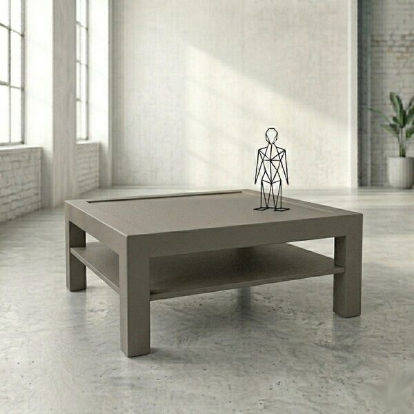 Table basse métal design