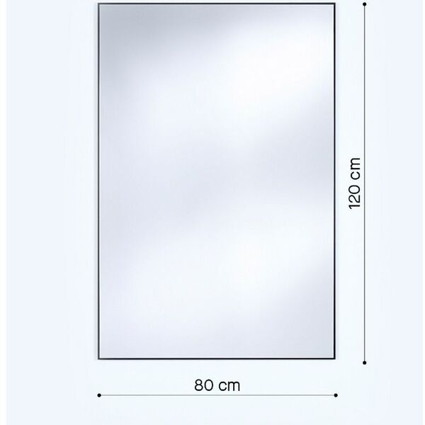 Miroir rectangle pour jardin
