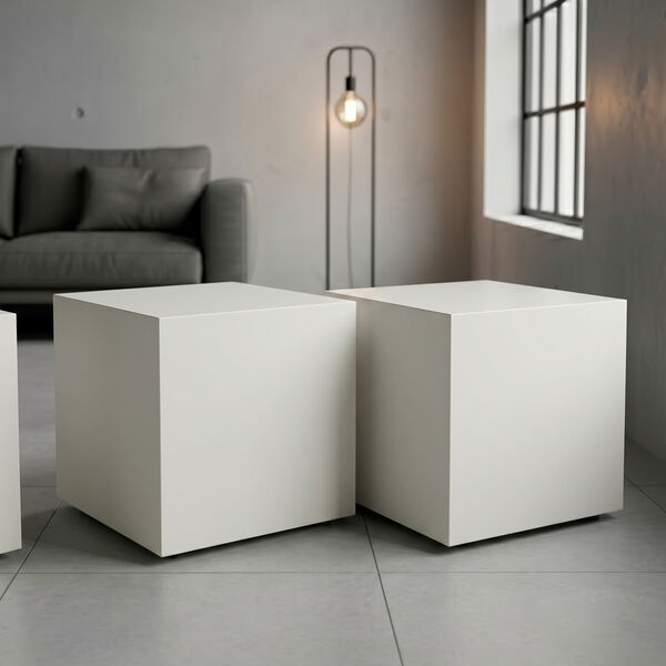 Table de chevet noire