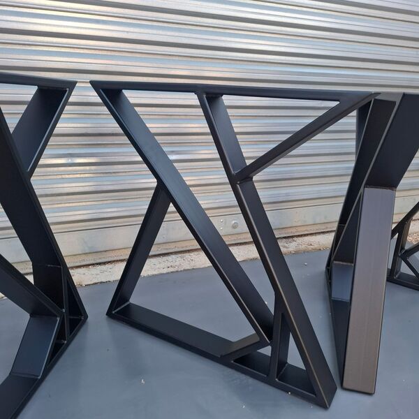 Double Pied de table original