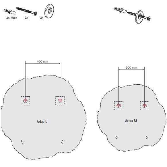 Miroir rond moderne