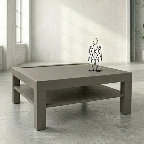 Table basse design blanche