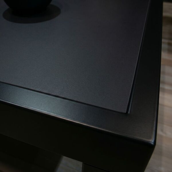 Table basse blanc laqué