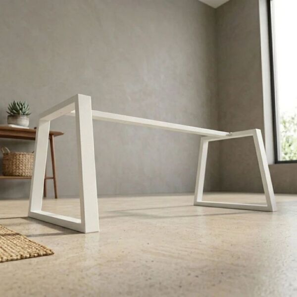 Pieds de table trapeze 8 x 4
