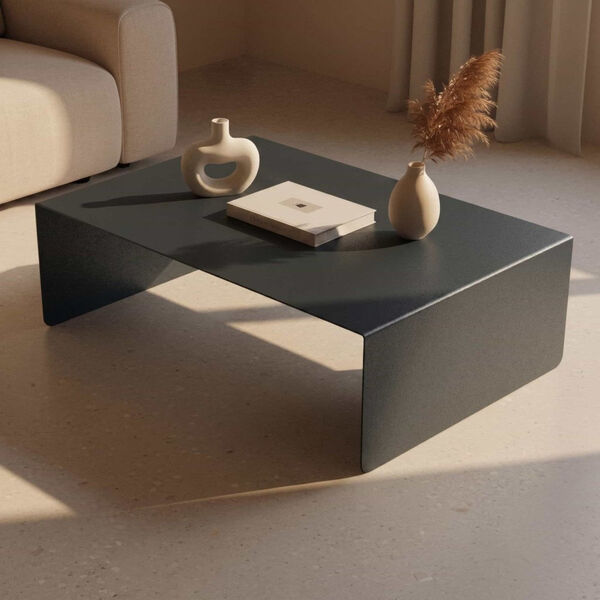 Table basse acier design