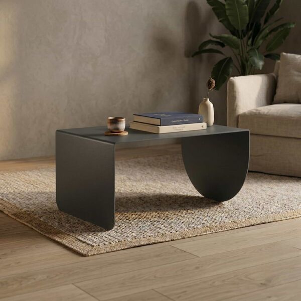 Table basse salon métal