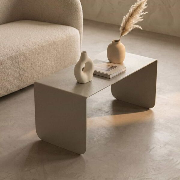 Petite table basse métal