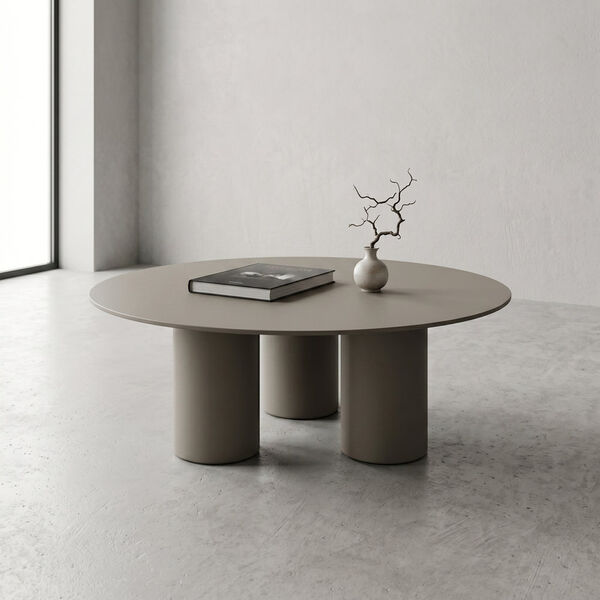 Table basse ronde design