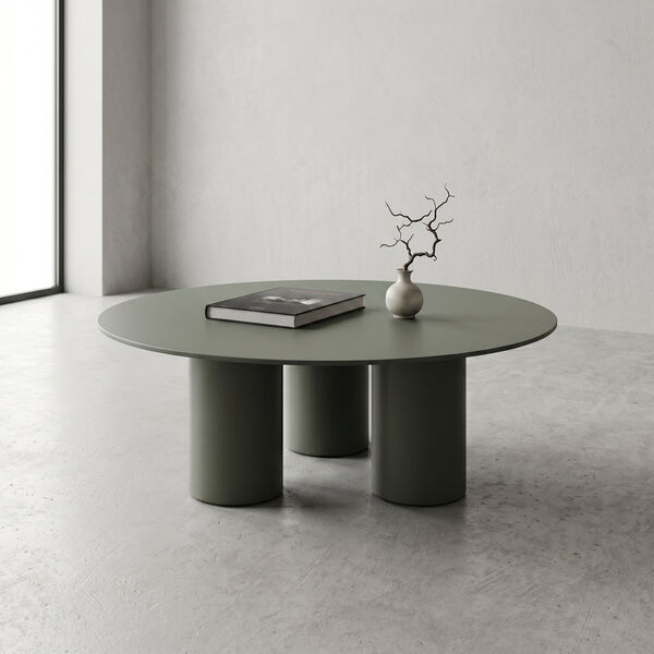 Table basse ronde design